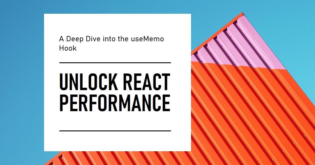 Unlock React Performance: A Deep Dive into the useMemo Hook