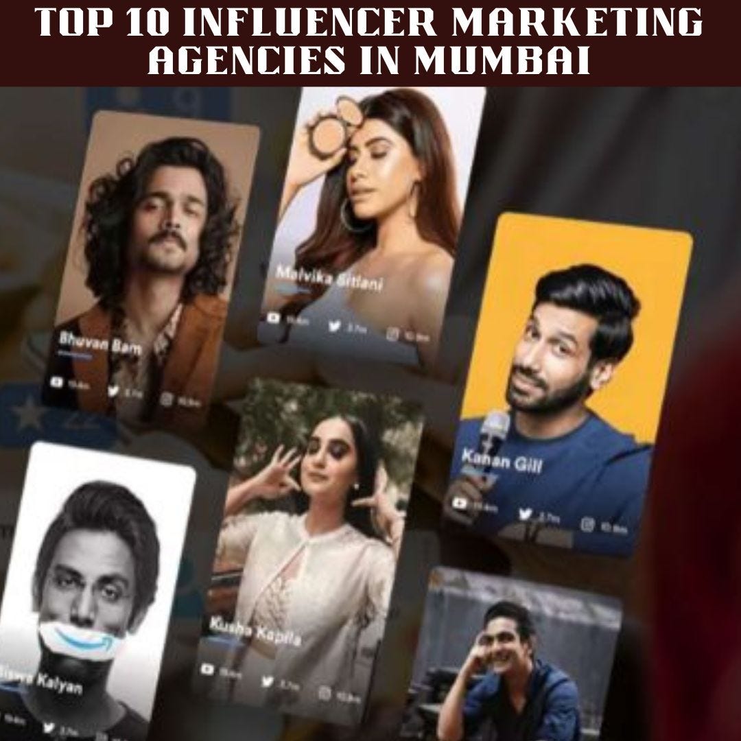 Top 10 Influencer Marketing Agencies in Mumbai