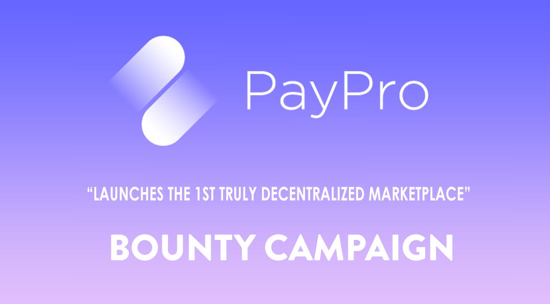 Image result for paypro ico bounty