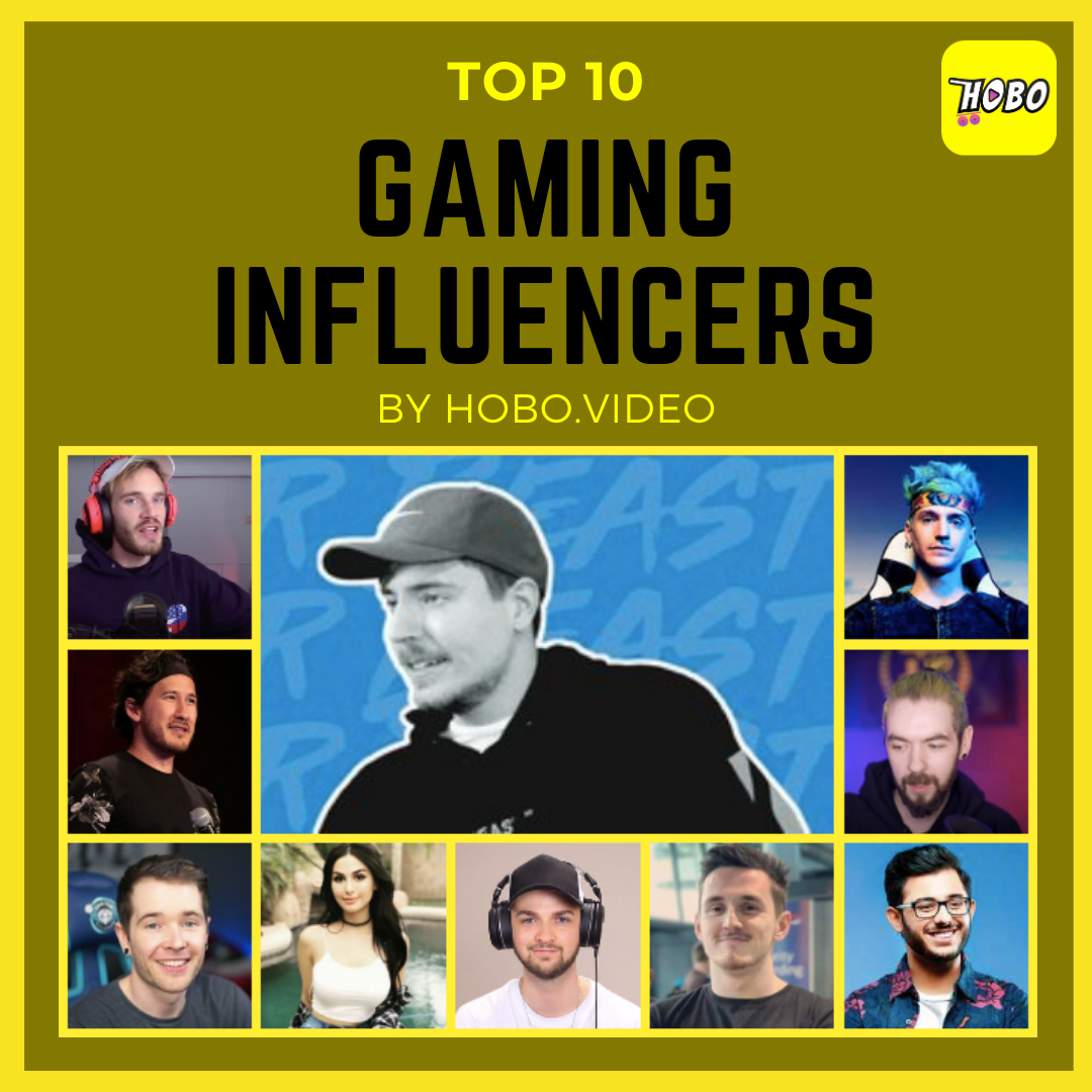 Hobo Video’s List Of The Top 10 Gaming Influencers