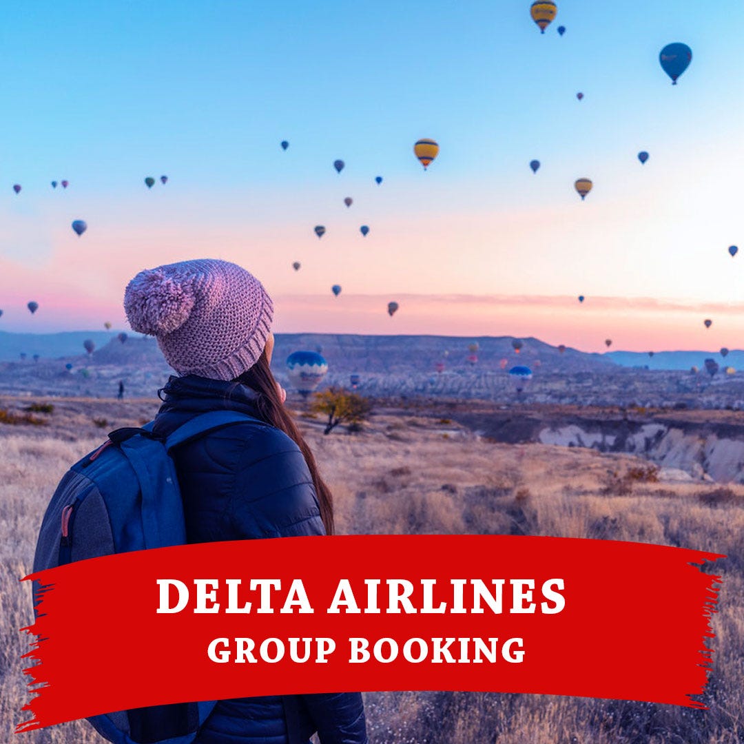 Delta Airlines Group Travel | Booking