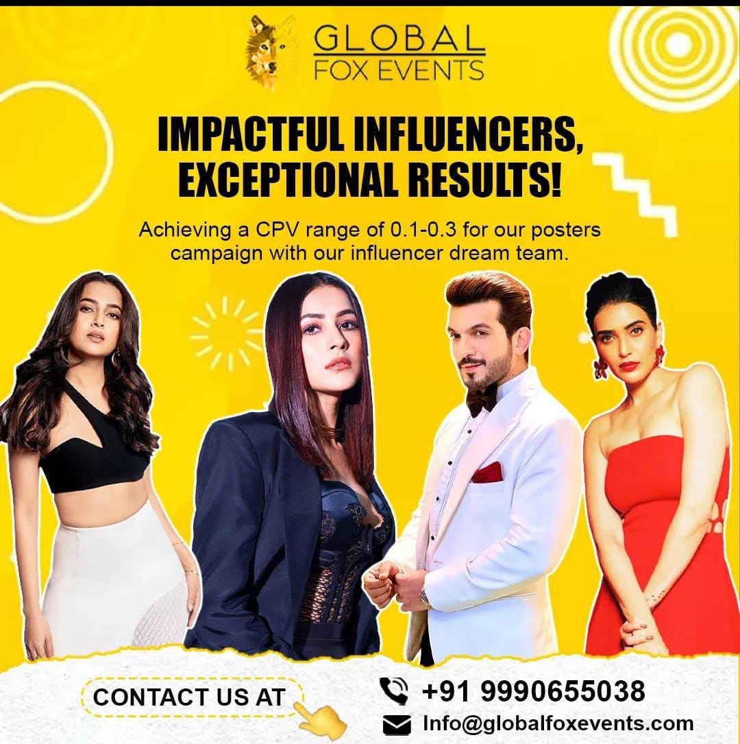 Globalfoxevents : The Best Influencer Marketing Agency in Gurugram