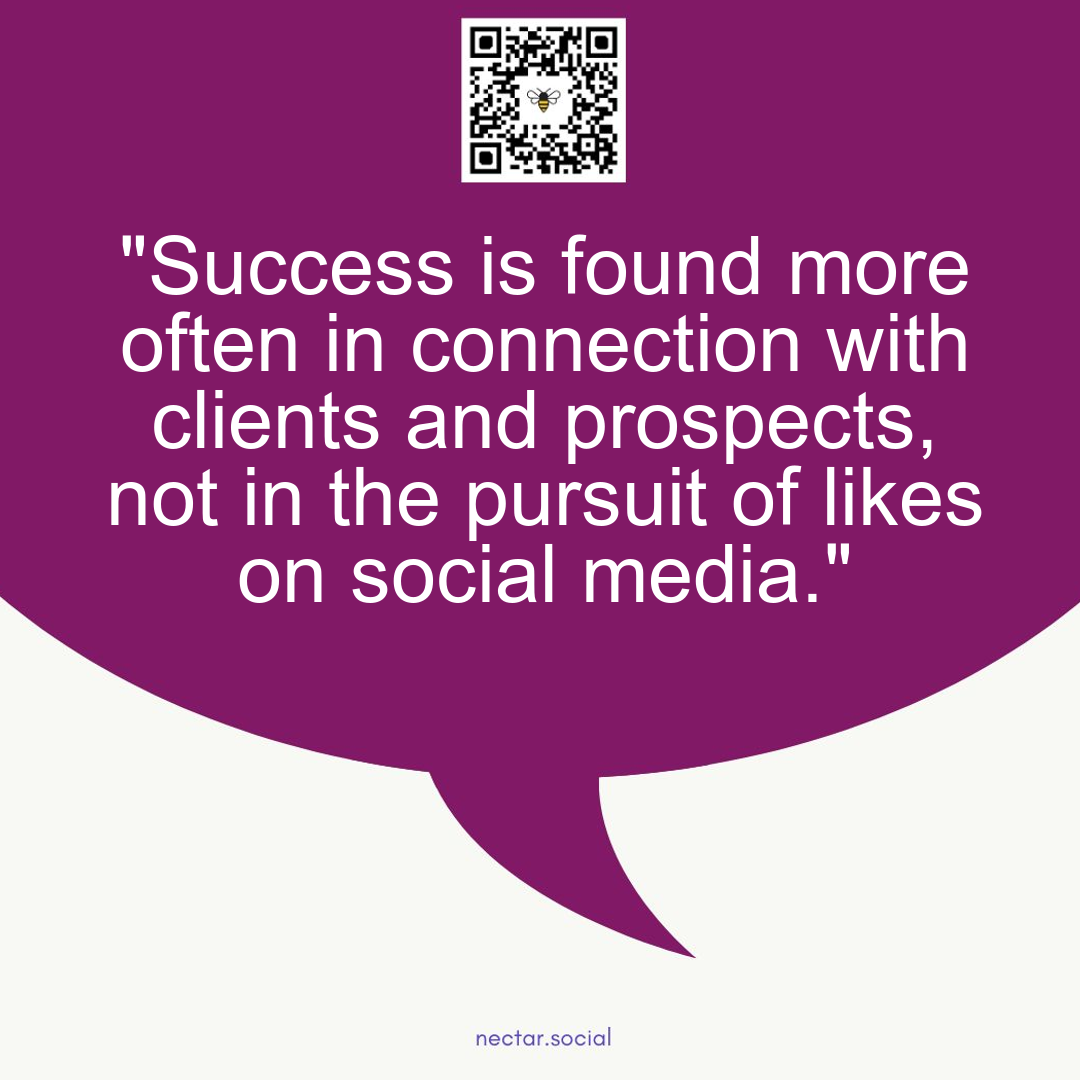 Real business success transcends the superficial pursuit of social media likes.