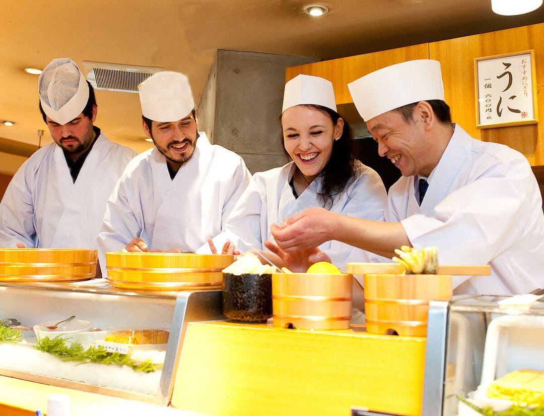 No1 Cooking Class in Tokyo! Sushi Making Experience in Asakusa