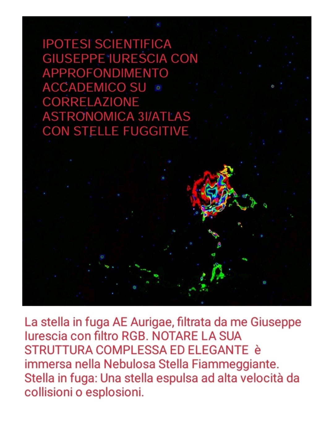 RELAZIONE SCIENTIFICA ASTROFISICA SULL’IPOTESI DI 3I/ATLAS COME POSSIB RELAZIONE SCIENTIFICA ASTROFISICA SULL’IPOTESI DI 3I/ATLAS COME POSSIB
