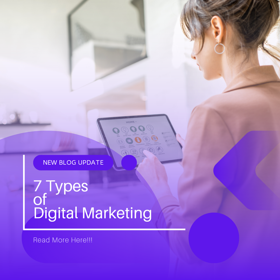 7 Types of Digital Marketing