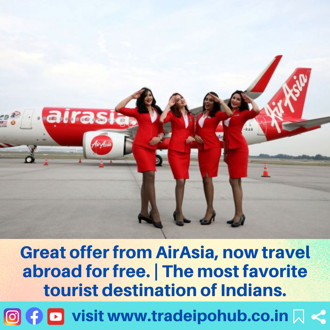 Great offer from AirAsia now travel abroad for free.