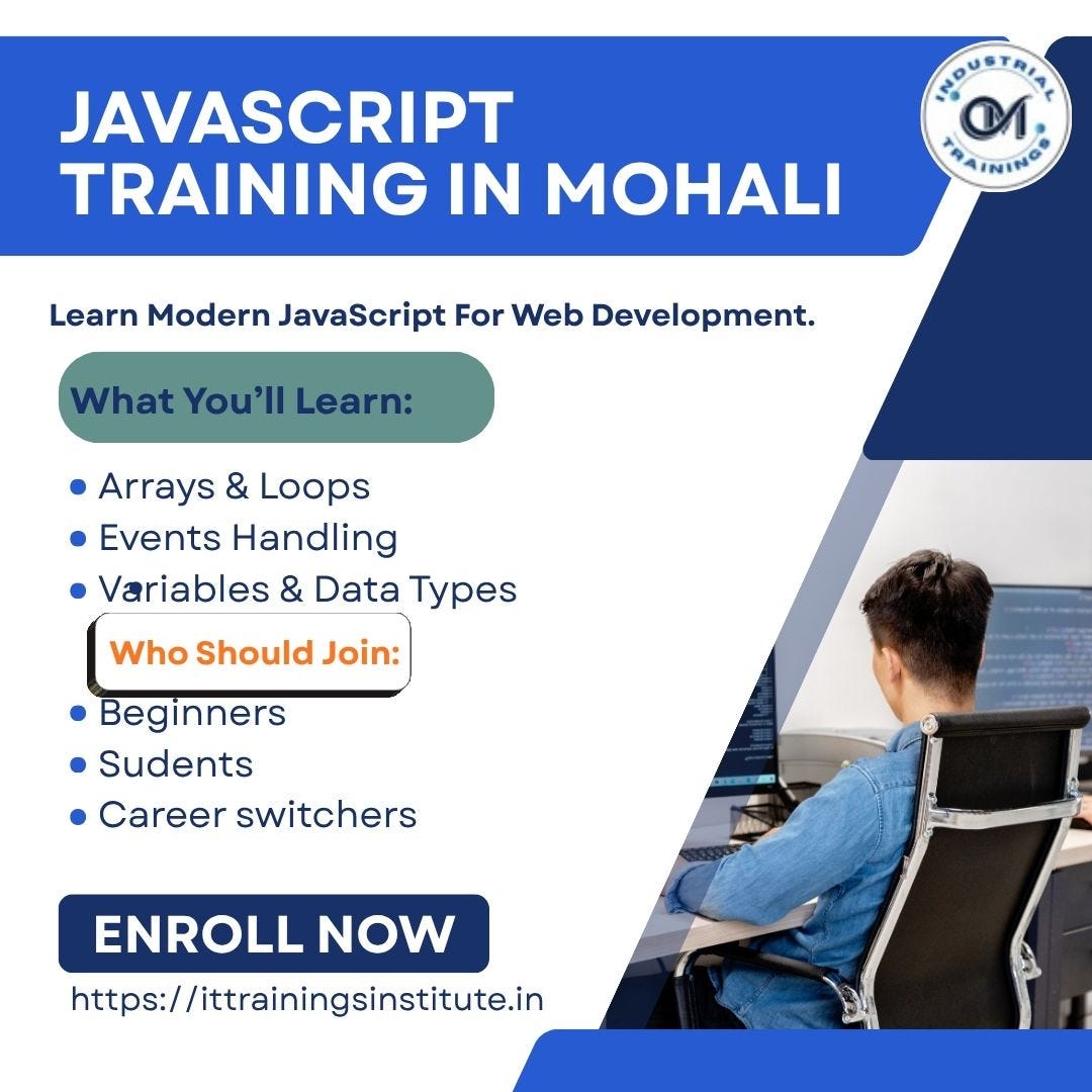 JavaScript Training in Mohali