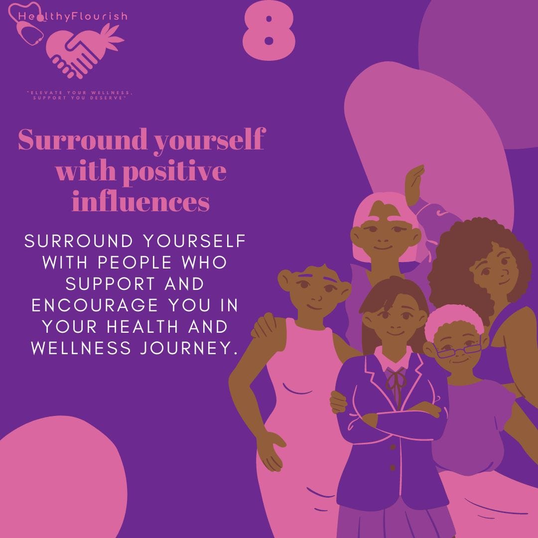 Here are a few tips for building a supportive Network