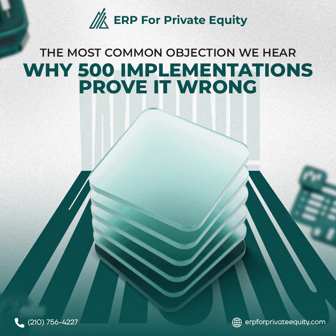 The Most Common Objection We Hear Before ERP Implementation — And Why 500 Engagements Prove It…