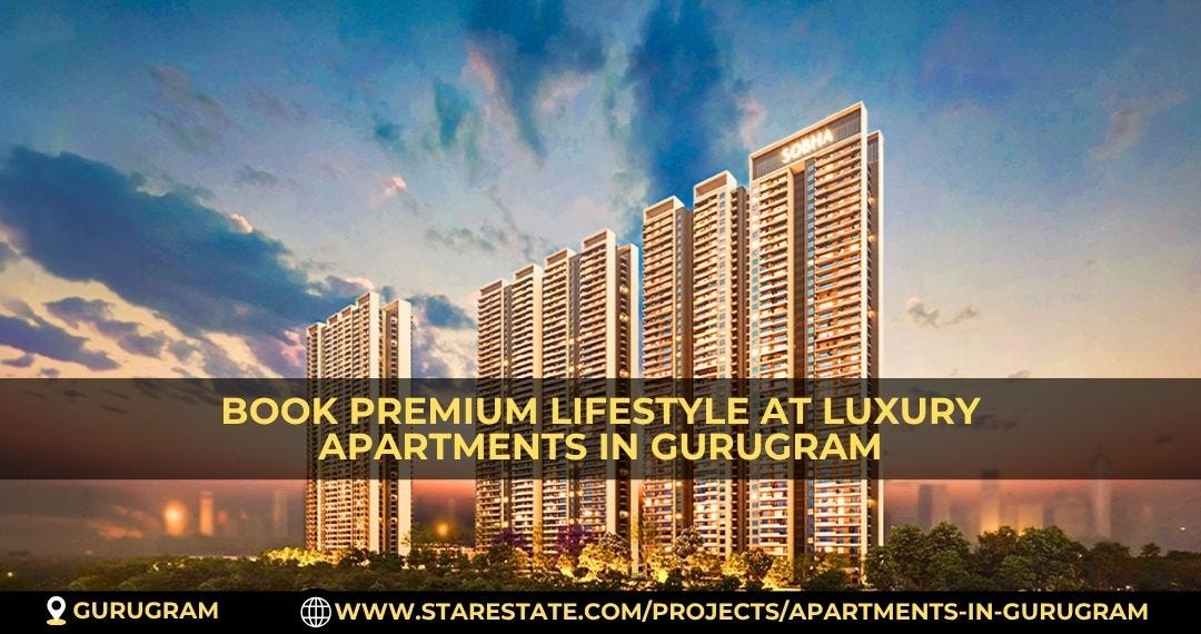 Book Premium Lifestyle At Luxury Apartments In Gurugram
