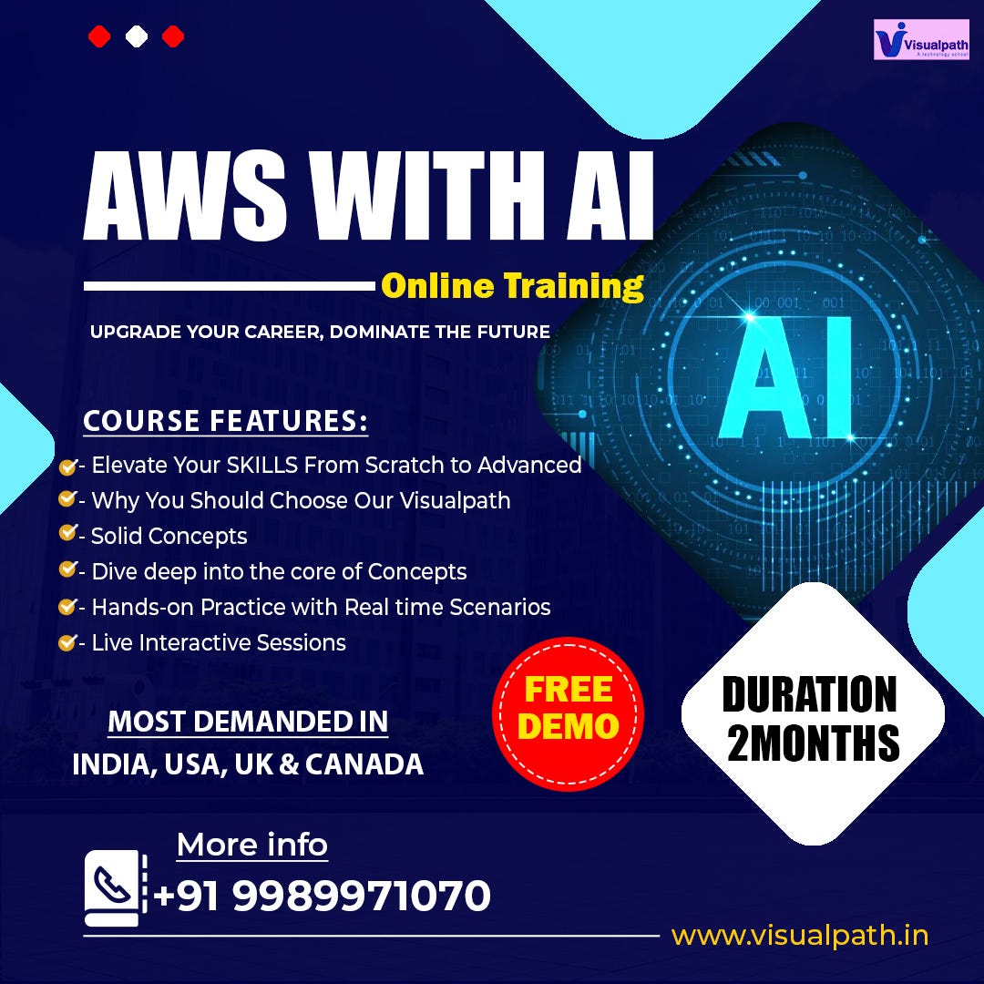 AI with AWS Online Training | AI with AWS Online Training Ameerpet