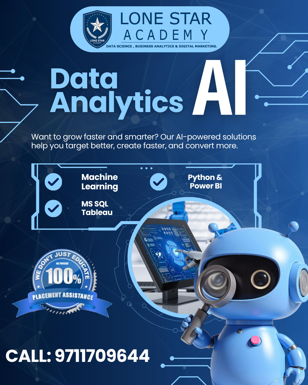 Transform Your Career with Data Analytics & Gen AI at Lone Star Academy, Janakpuri!
