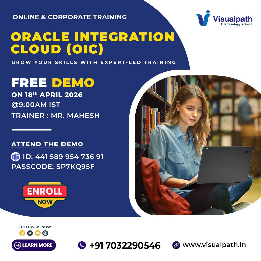 Oracle Integration Cloud Free Demo — Register Now