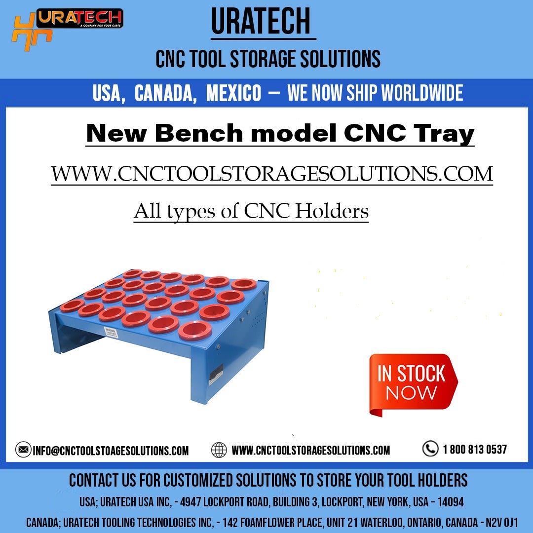 CNC Bench Top Storage & Toteable Storage from Uratech