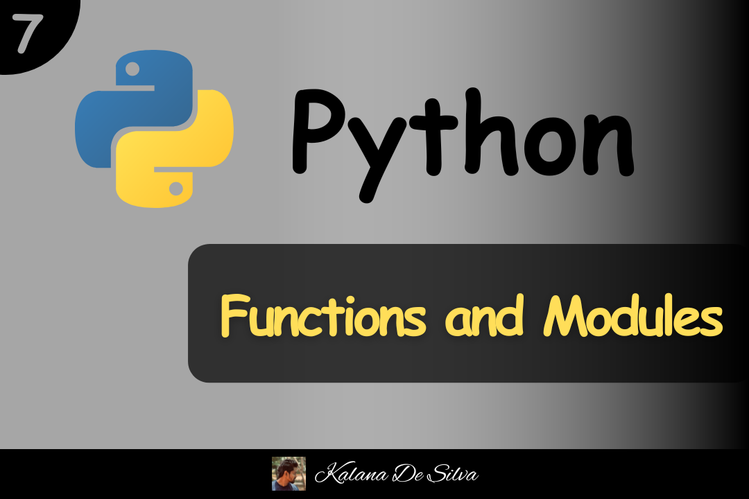 Python for Beginners (Functions and Modules in Python)