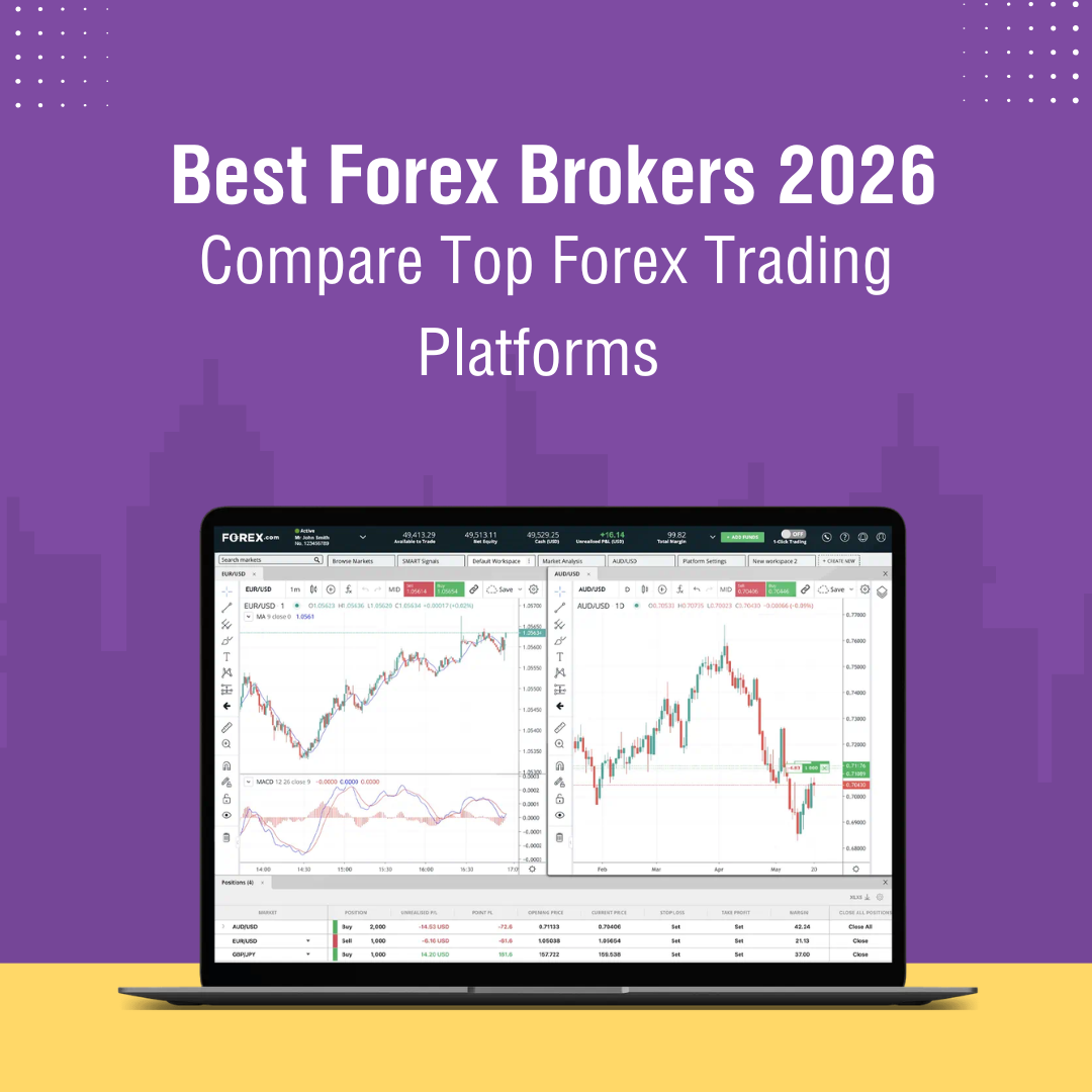 Best Forex Brokers 2026: Compare Top Forex Trading Platforms