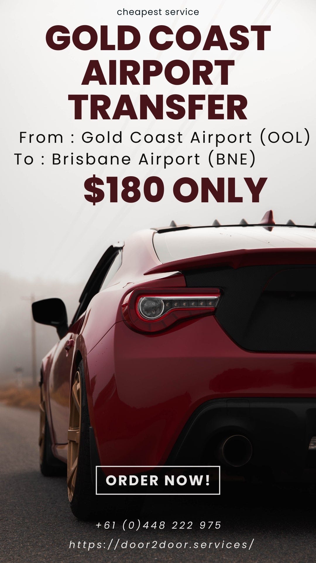 Gold Coast Airport Transfer