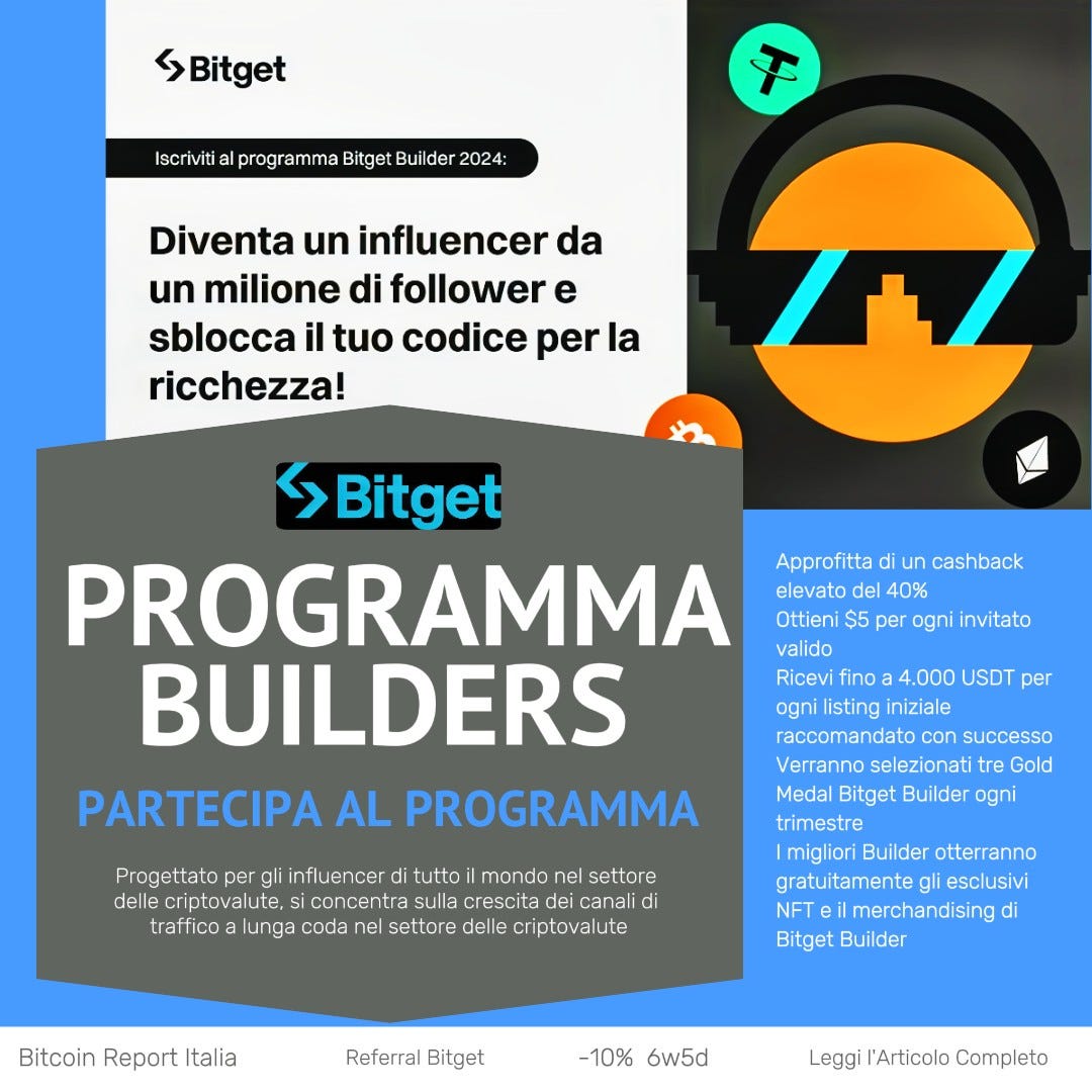 Partecipa al Programma Bitget Builders 2024 per Milioni di Visualizzazioni e Altro Ancora!