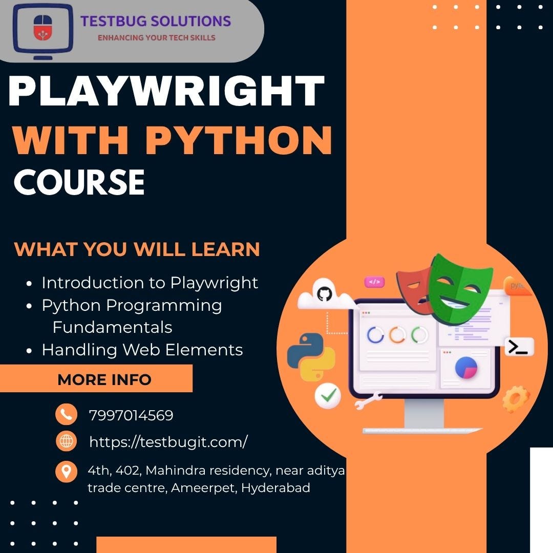 Master Playwright with Python & Launch Your Automation Testing Career!