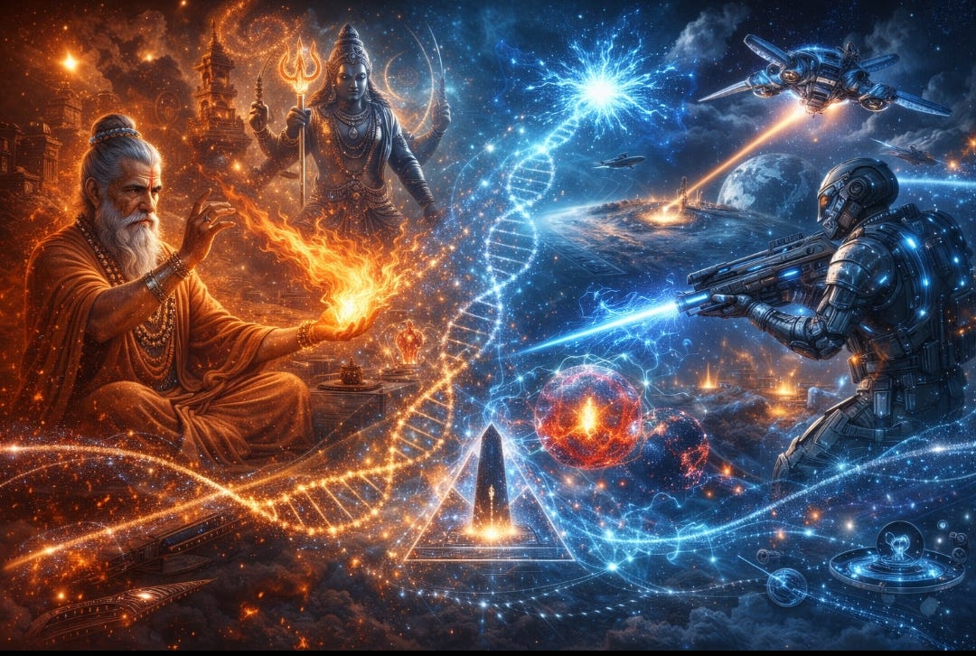 From Astras to Algorithms: When Ancient Energy Wisdom Meets Future War