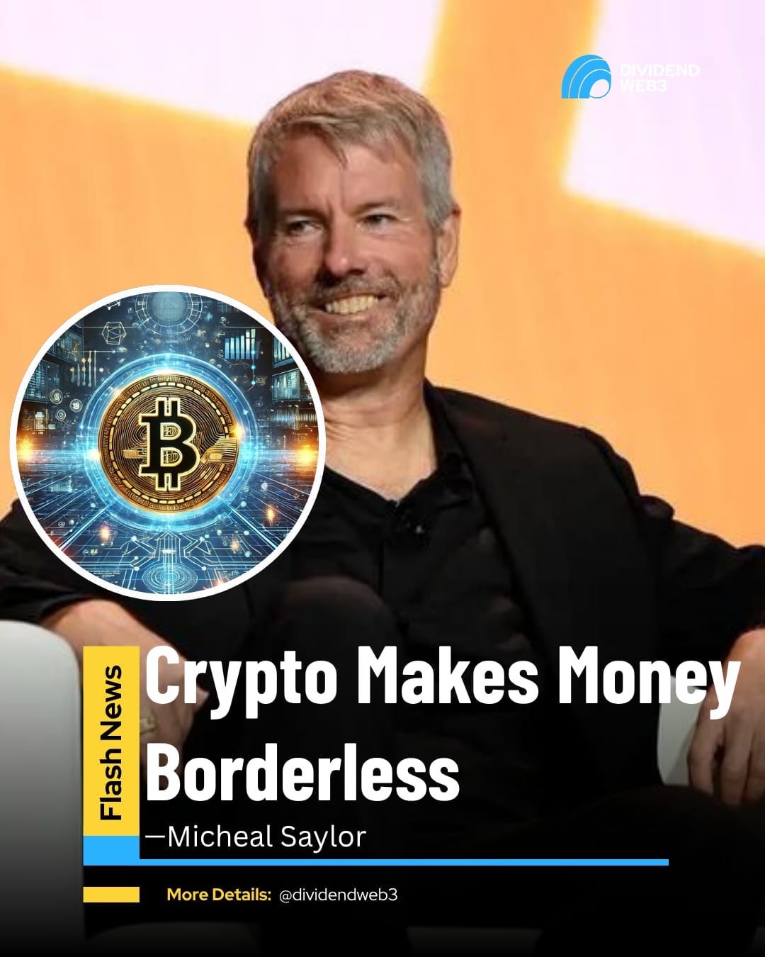 CRYPTO MAKES MONEY BORDERLESS — SAYLOR