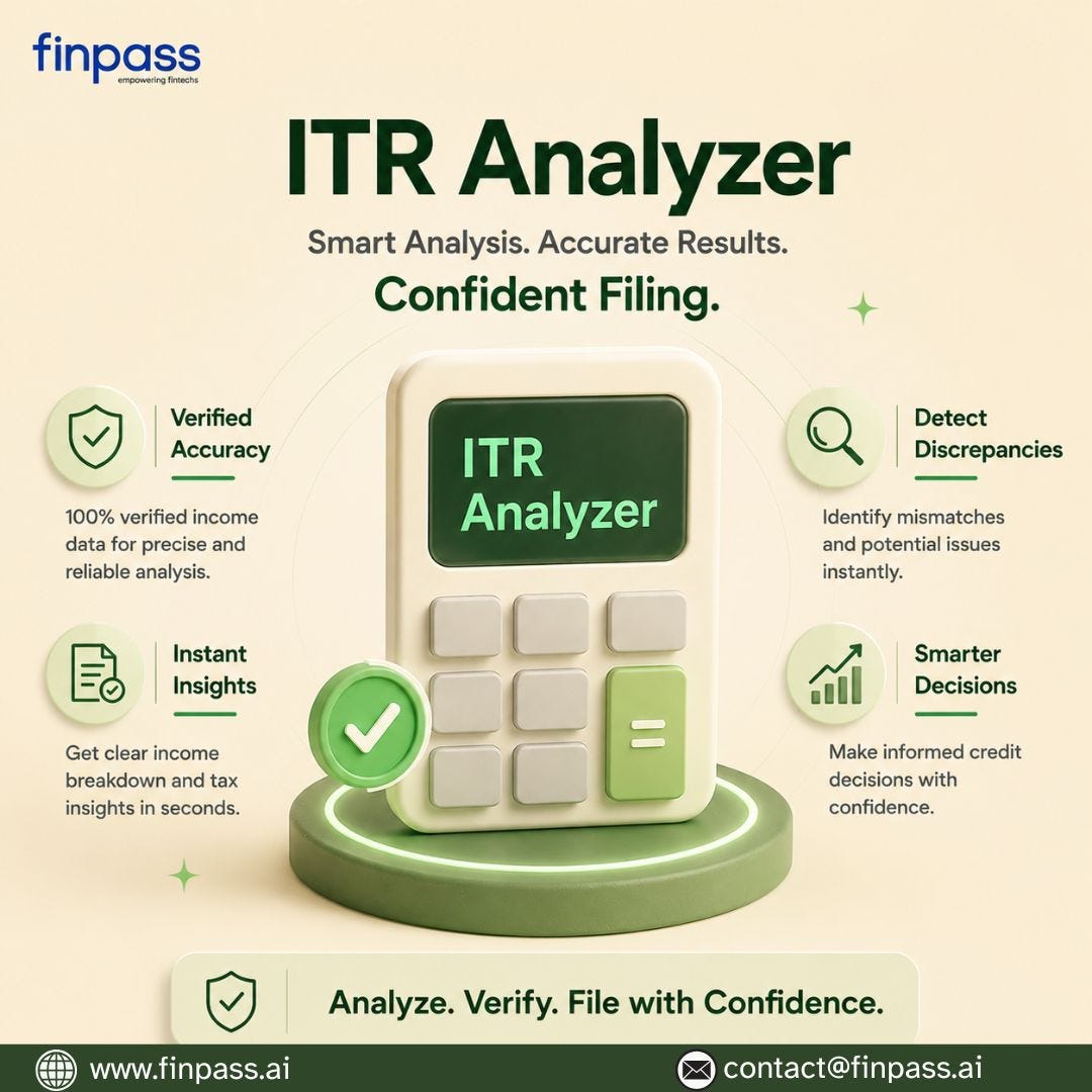 AI-Powered ITR Analyzer for Faster Income Verification & Smarter Credit Decisions