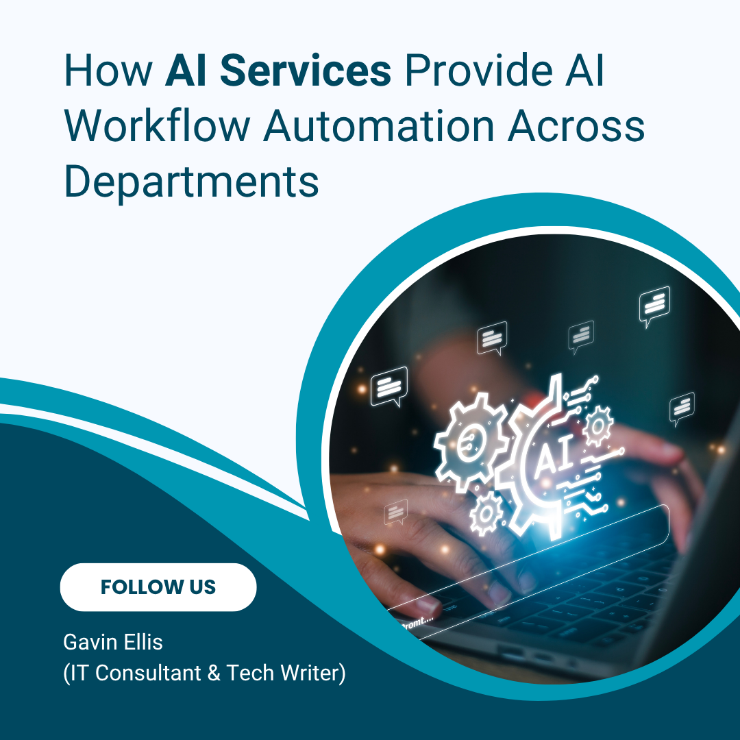 How AI Services Provide AI Workflow Automation Across Departments