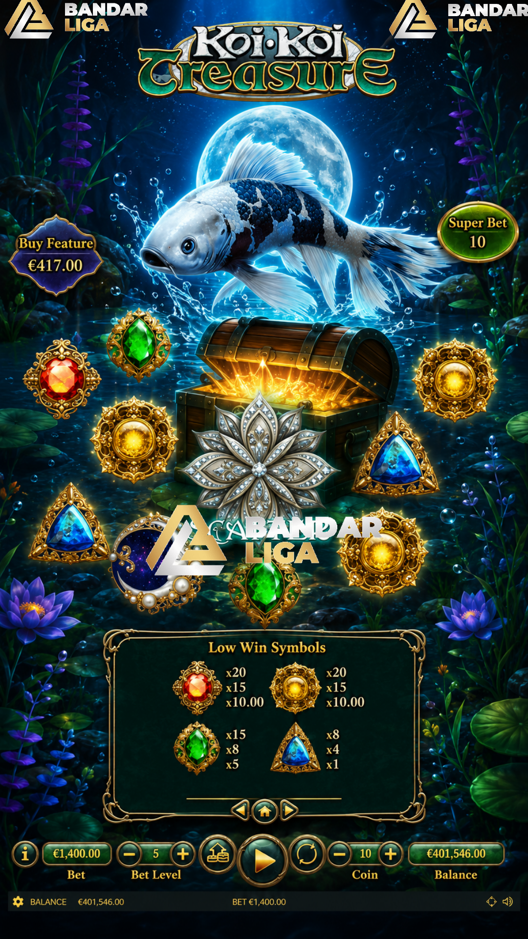 Koi Koi Treasure -Habanero Slot Bandarliga
