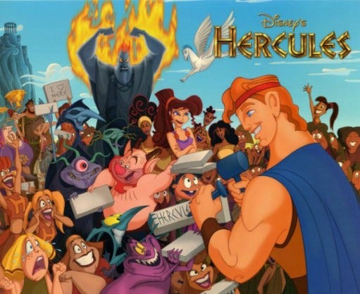 Disney's 1997 Hercules: Movie vs Mythology