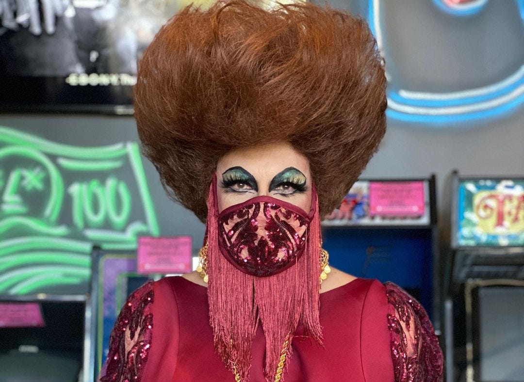 This San Francisco Drag Queen Is Making Masks as Iconic as She Is