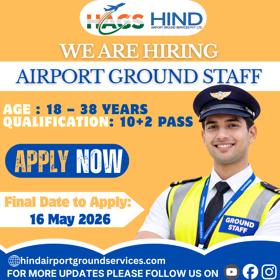 Is airport ground staff a good career option in India