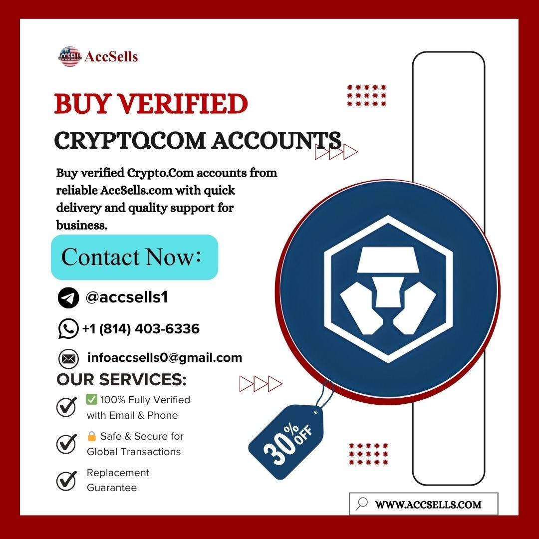 How to Verified Crypto.com Accounts Safely and Securely in 2026