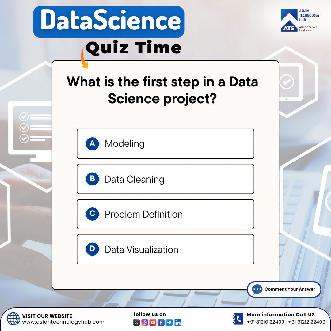 Data Science Quiz Time | Asian Technology Hub