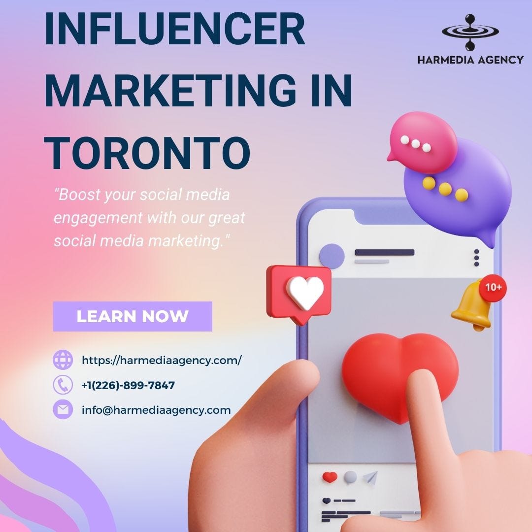 <div>Boost Your Brand with Top Influencer Marketing in Toronto Effective & Engaging Solutions</div>