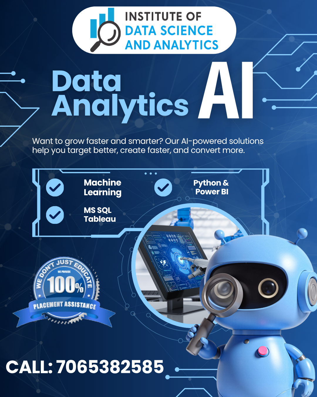 Master Data Analytics with Gen AI at IDSA Janakpuri!