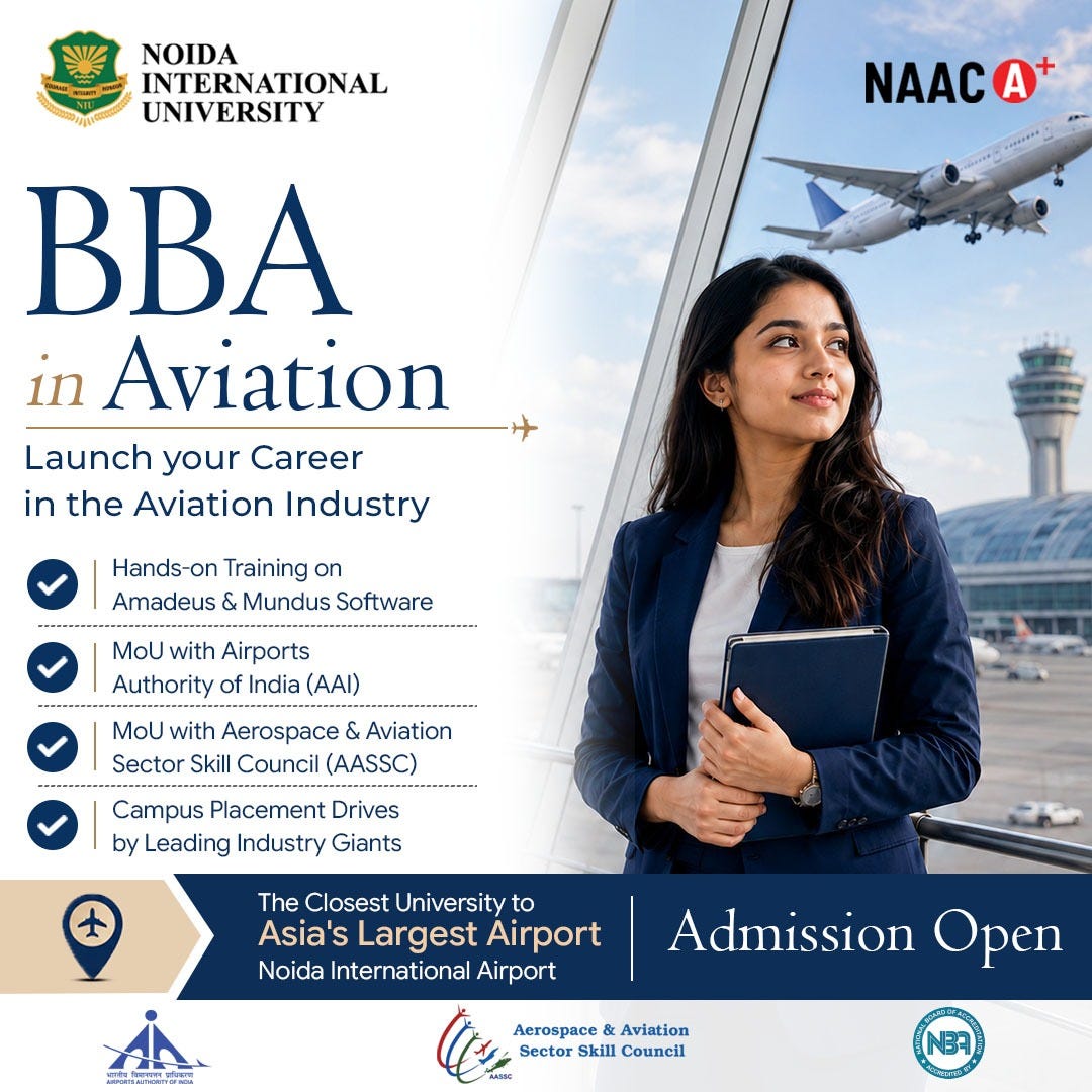 BBA Aviation Management at Noida International University: Your Gatewa