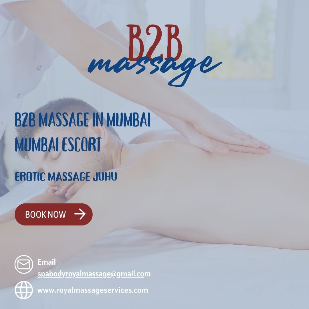 Discover Ultimate Relaxation of B2B massage in mumbai