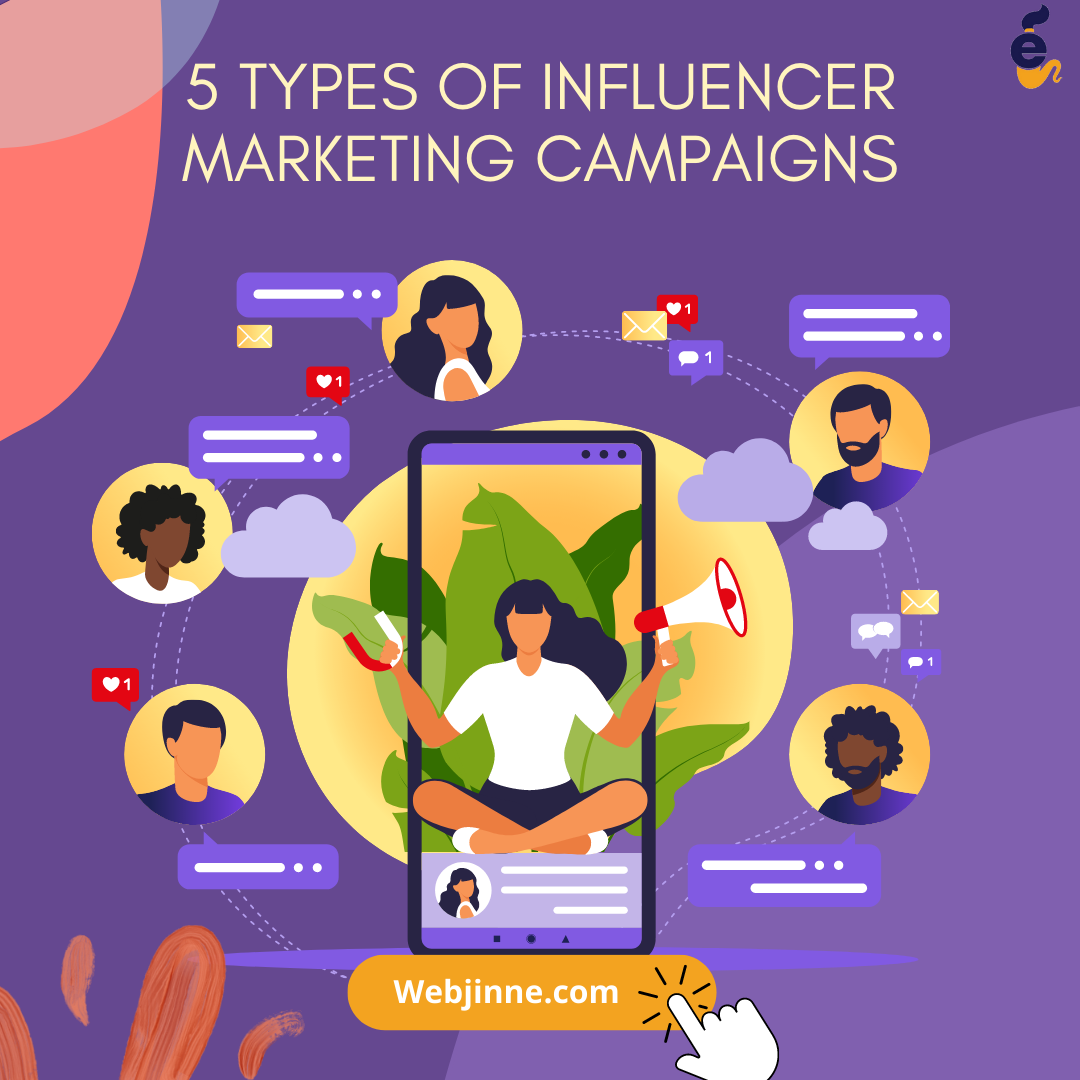Best 5 Types of Influencer Marketing Campaigns