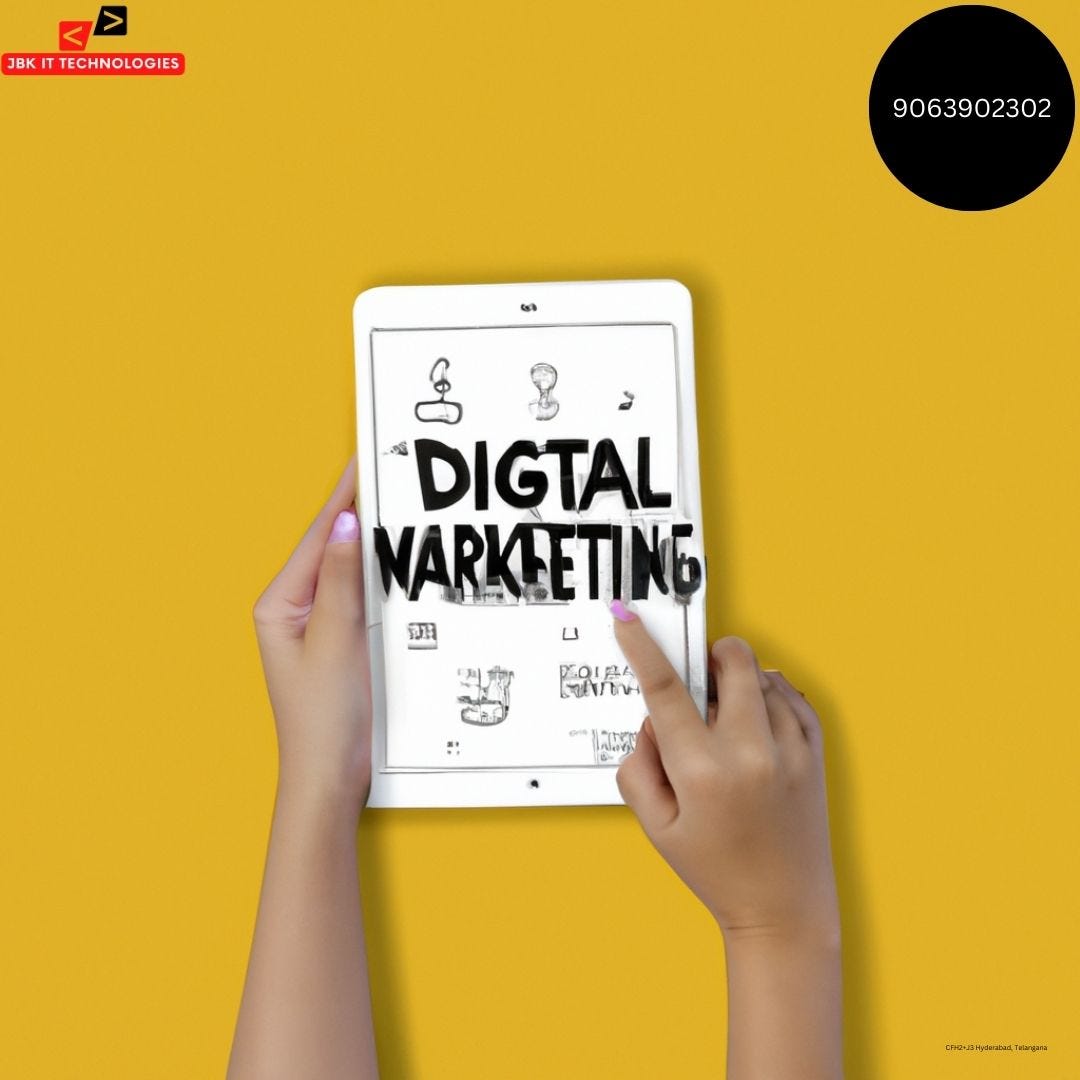 Best Digital Marketing Training Institute In Hyderabad — JBK IT Technologies