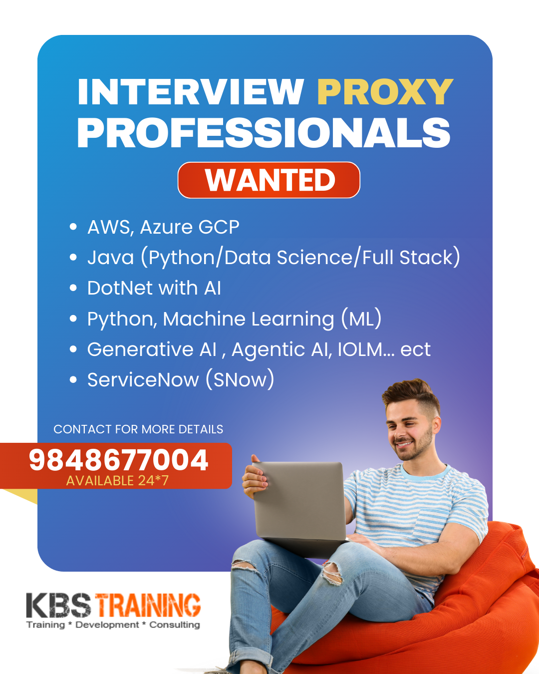 KBS Training Seeks Interview Proxy Professionals: A Gateway to Tech Excellence