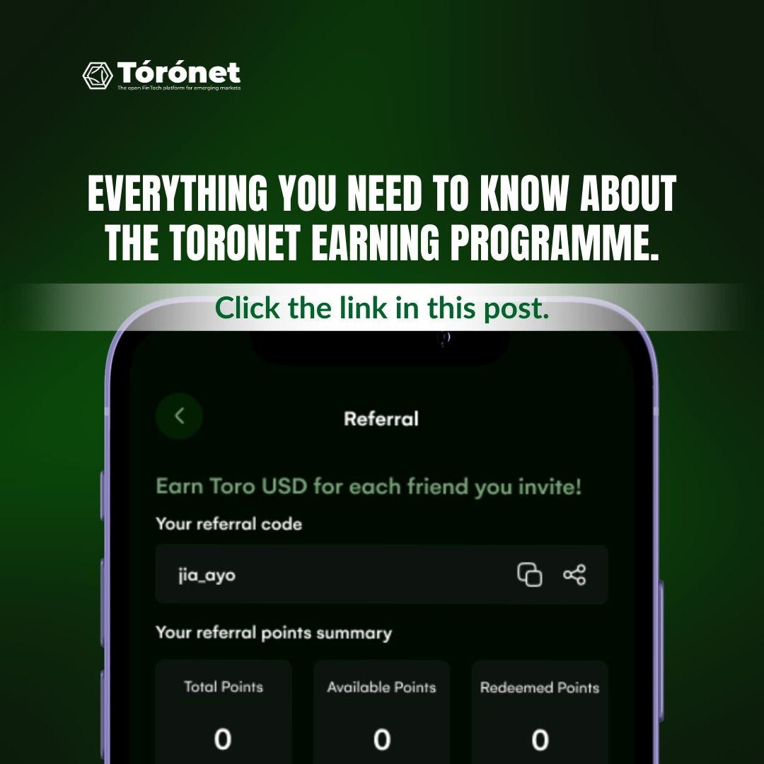 Toronet Referral Program — Frequently Asked Questions (FAQ)