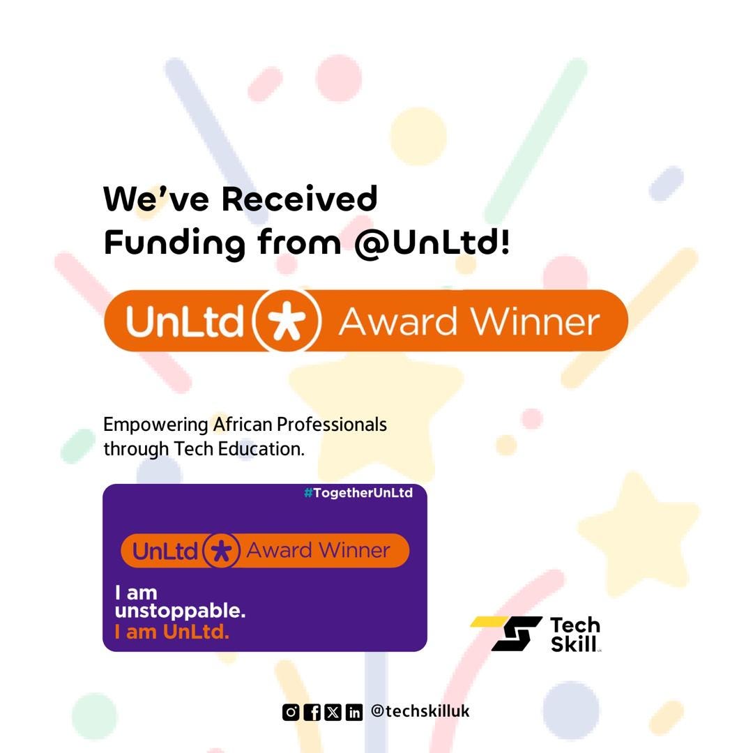 Techskill UK Secures Funding from UnLtd to Expand Tech Education and Offer Scholarships