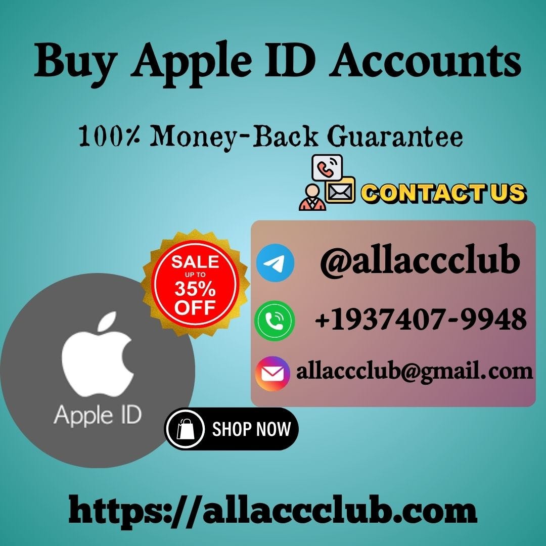 Best 5 Sites To Apple ID Accounts: Learning Digital Identity and Online Account Management