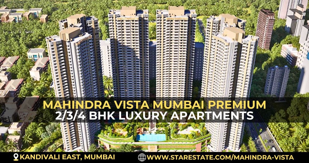 Mahindra Vista Kandivali East Mumbai | Modern Living Homes