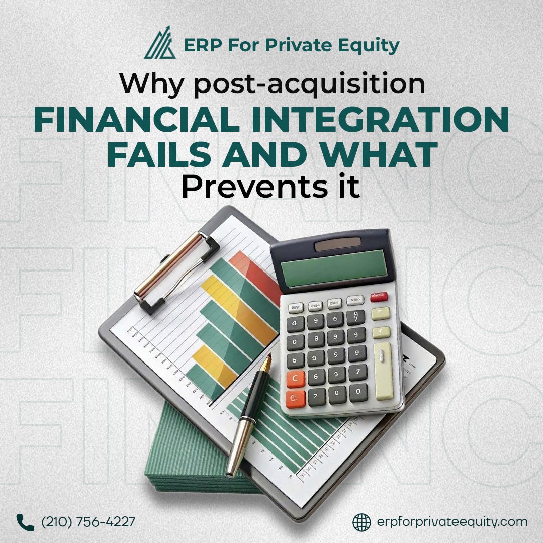 Why Post-Acquisition Financial Integration Fails and What Prevents It