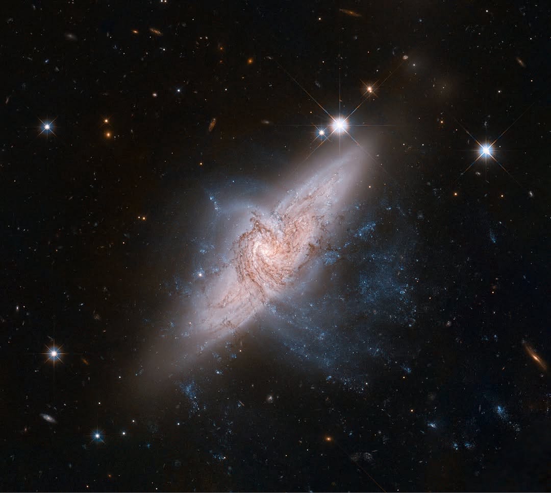 Galactic crash Galactic crash