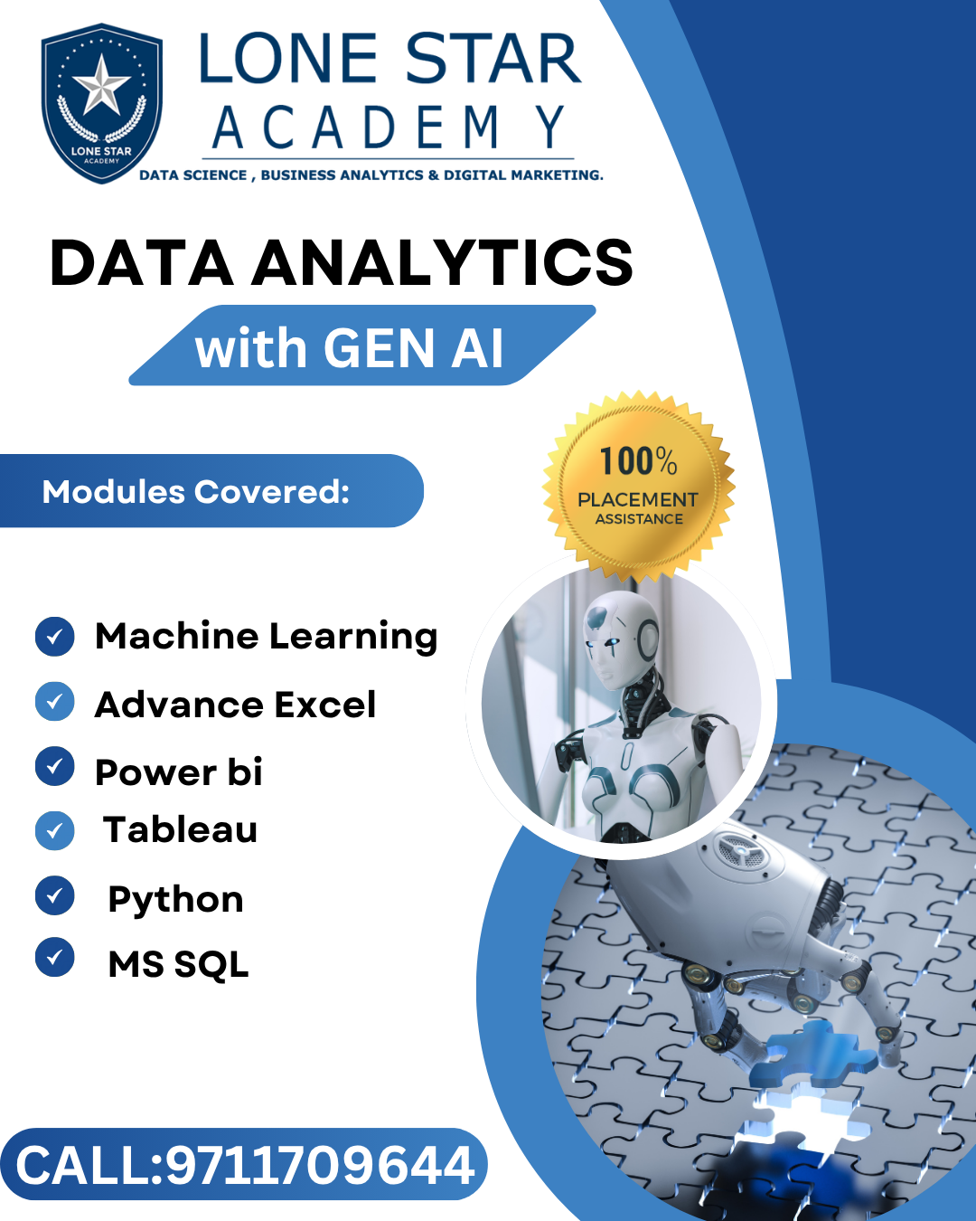 Master Data Analytics with Generative AI at Lonestar Academy, Janakpuri!