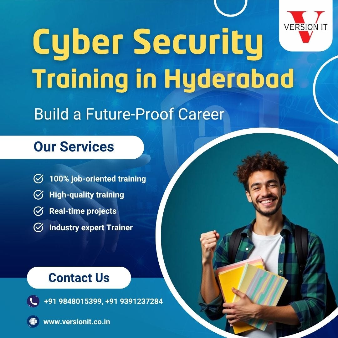 Cyber Security Training in Hyderabad: Build a Future-Proof Career