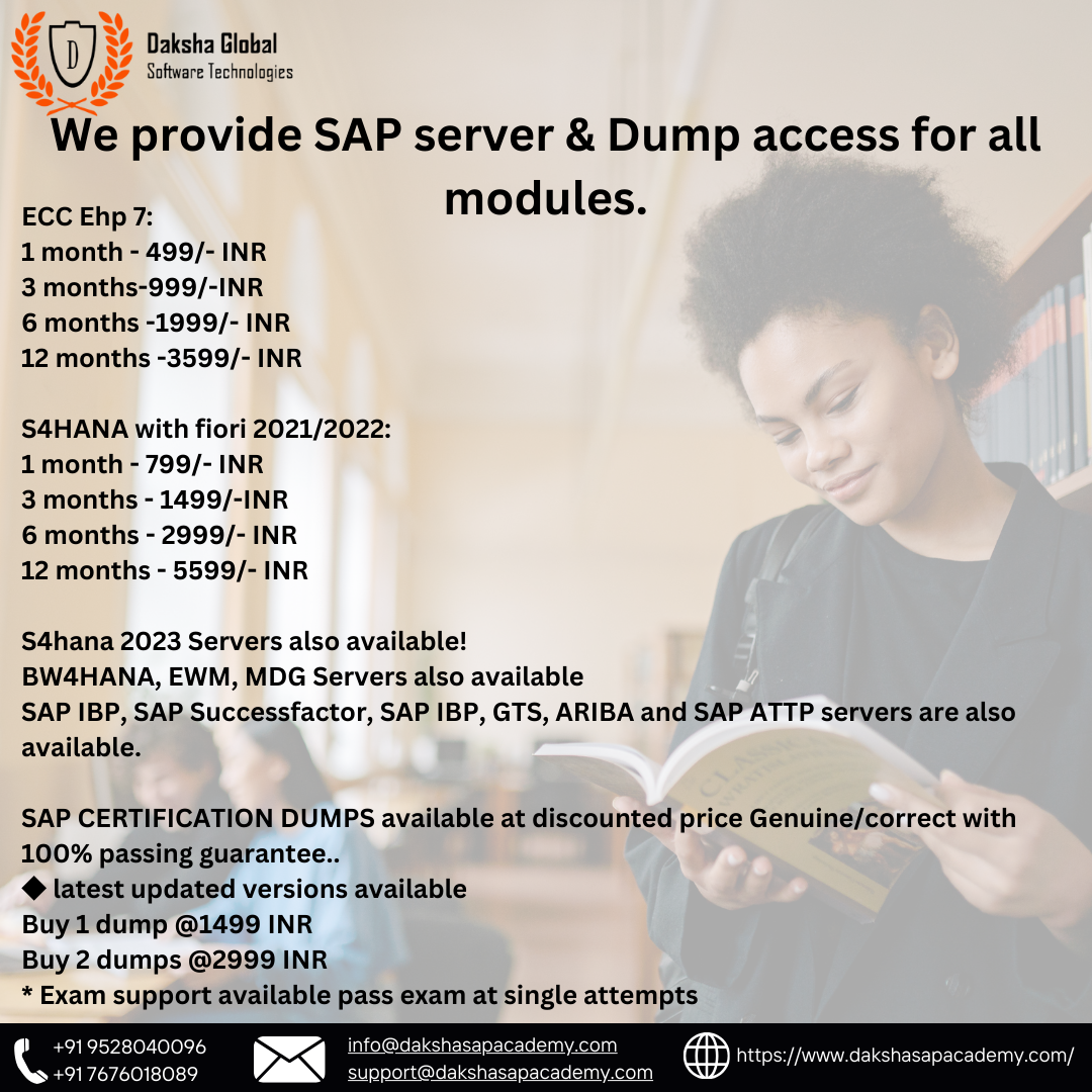 Unveiling the Gateway to SAP Success: Your Ultimate Guide to SAP Server Access and Certification…